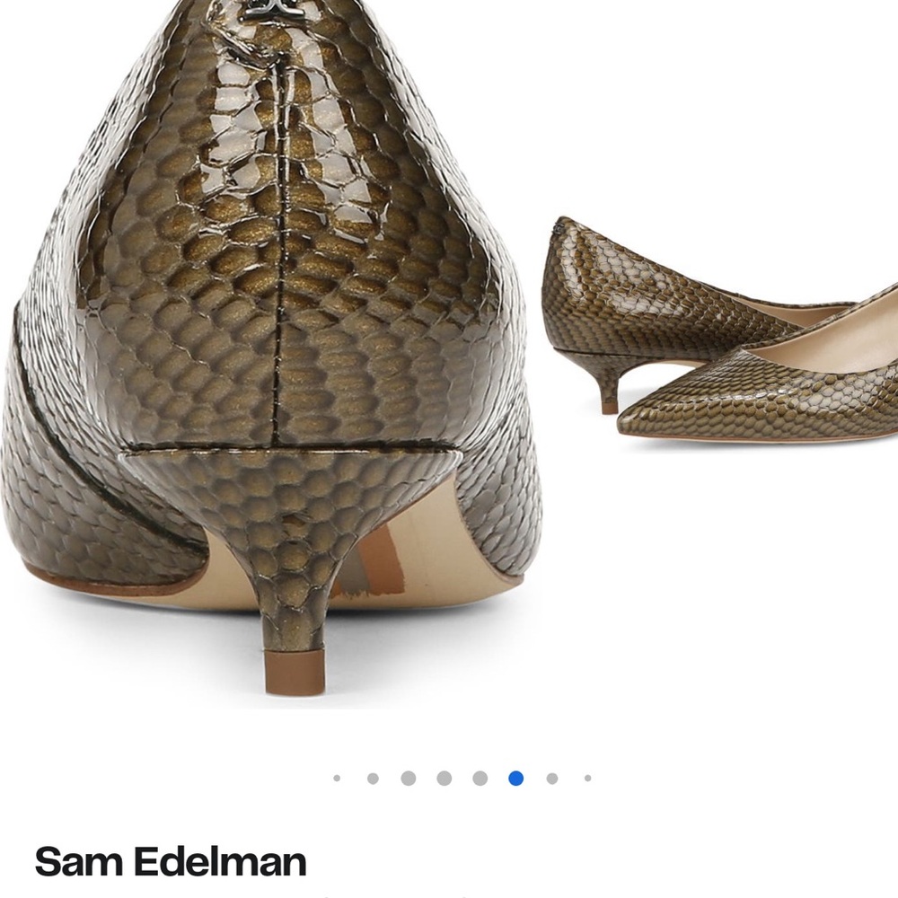 Sam Edelman Franci Kitten Heel Pointed Toe Pump - Picture 4 of 4